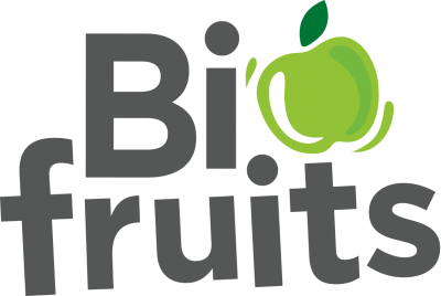 Logo biofruits gris vert